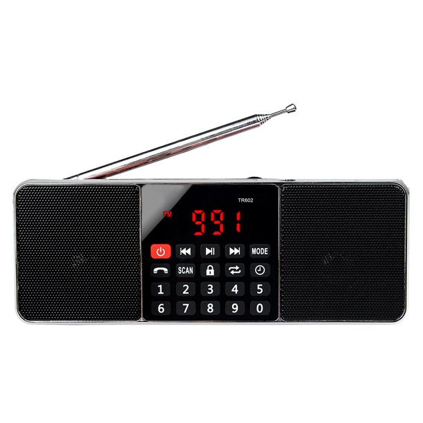 Retekess-radio Portátil Digital Tr602, Reproductor Mp3 Estéreo Con