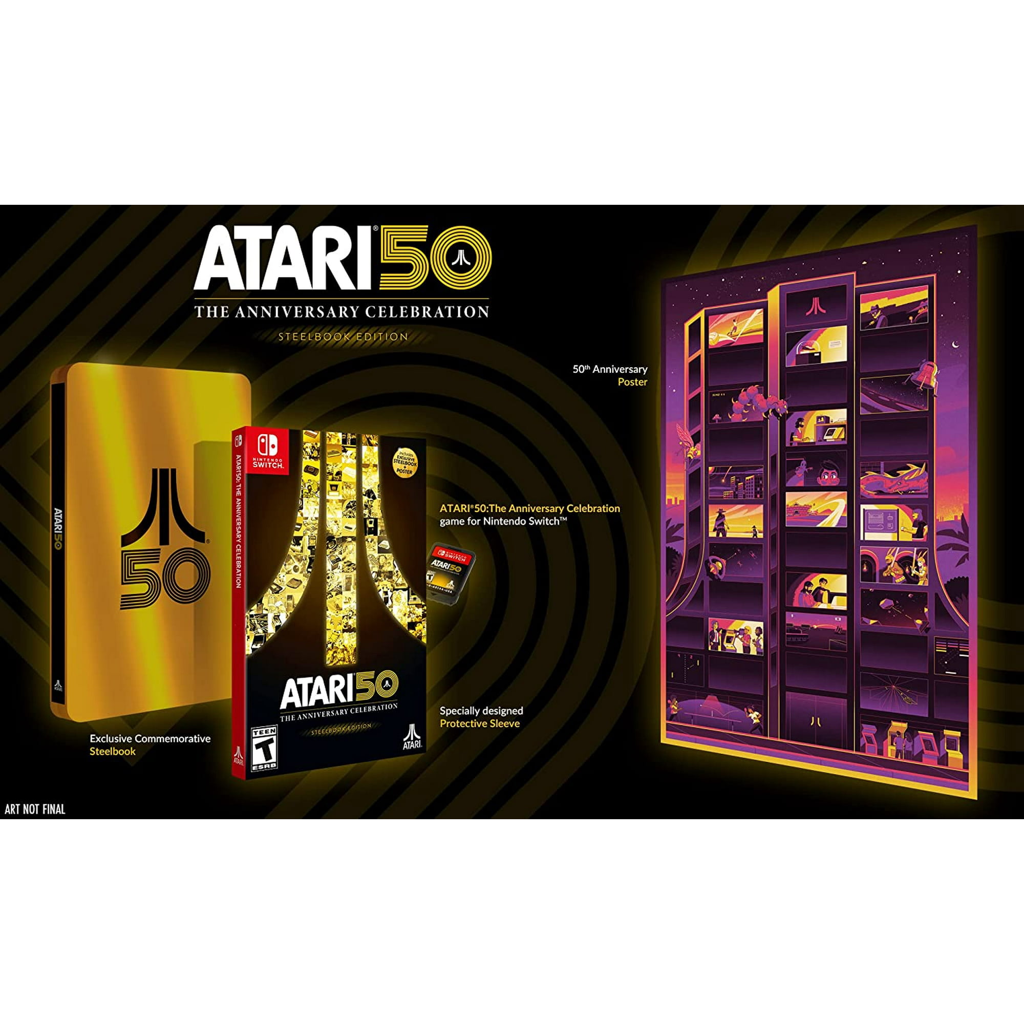 Atari 50: The Anniversary Celebration Steelbook Edition NSW DLC