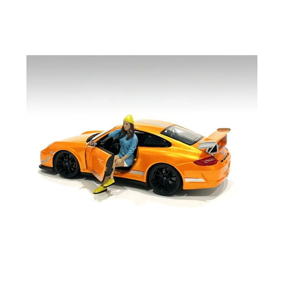  car meet 1  figurilla iii para modelos a escala 124 de american diorama   american diorama 76379