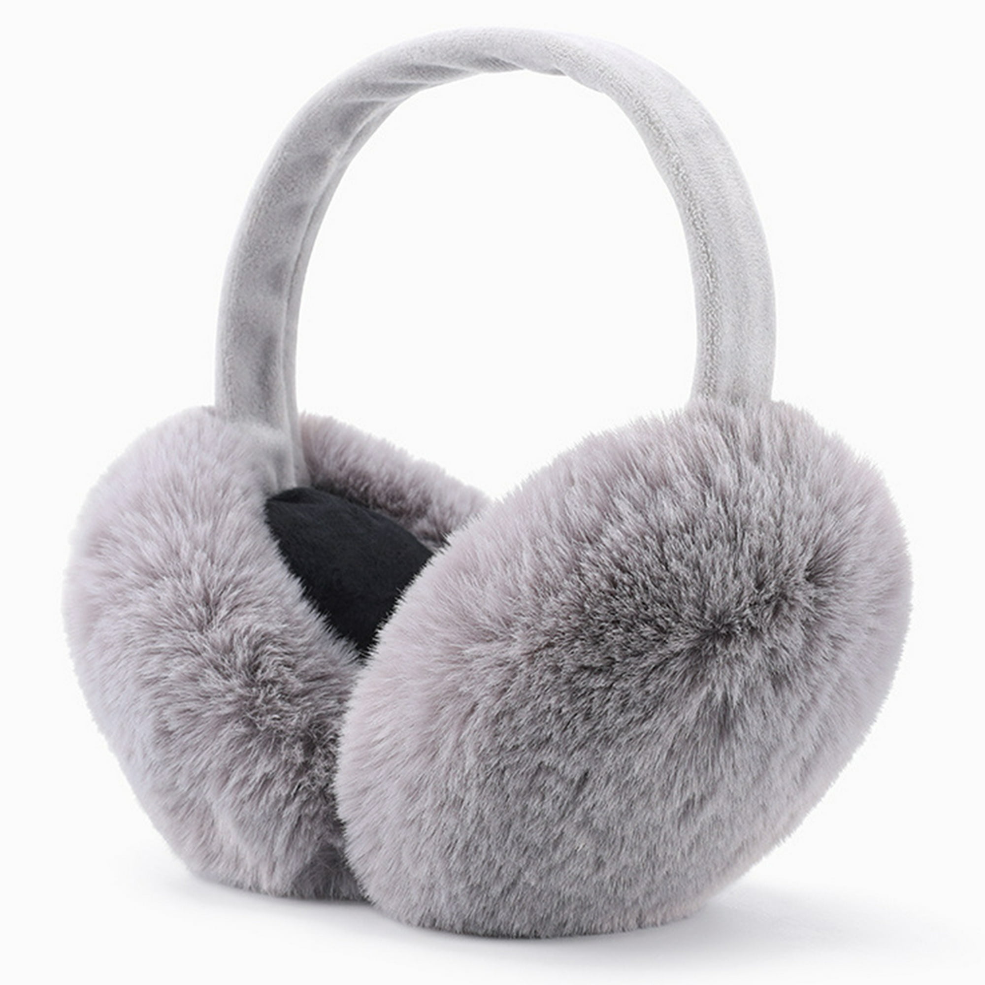 Unisex plegable calentador de oído orejeras para hombres mujeres invierno  accesorio al aire libre ajustable abrigo detrás de la cabeza estilo
