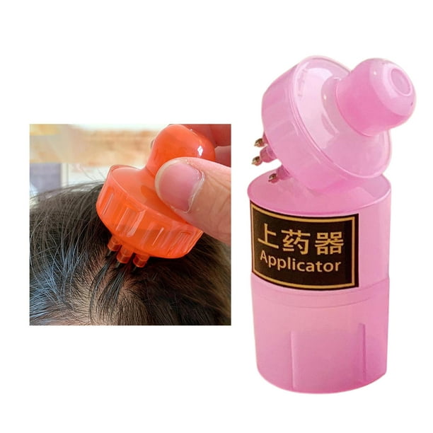 Comprar Aplicador del cuero cabelludo, aceite sérum para el crecimiento del  cabello, aplicador de aceite esencial para el cuidado del crecimiento del  cabello