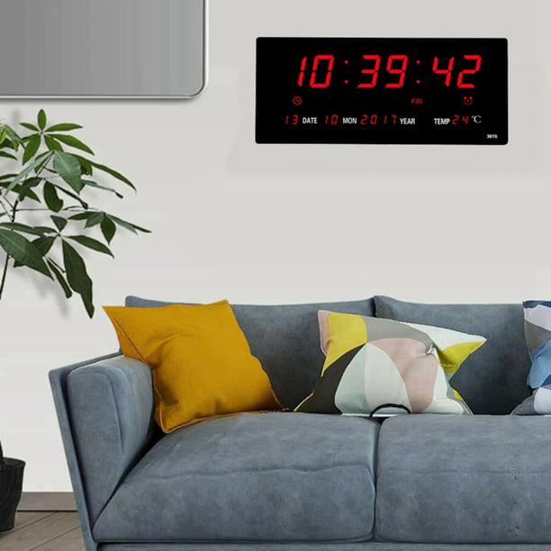 Reloj de pared digital LED - LOAN Papeleria