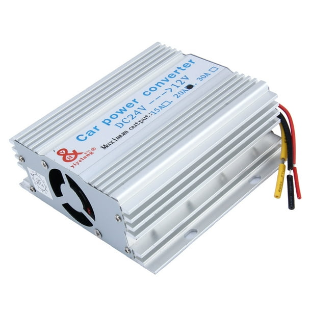 Fuente de alimentación de 12 V CC, 30 A, CA, 96 V-240 V, adaptador de  convertidor universal regulado, fuente de alimentación LED de 12 voltios,  360 W