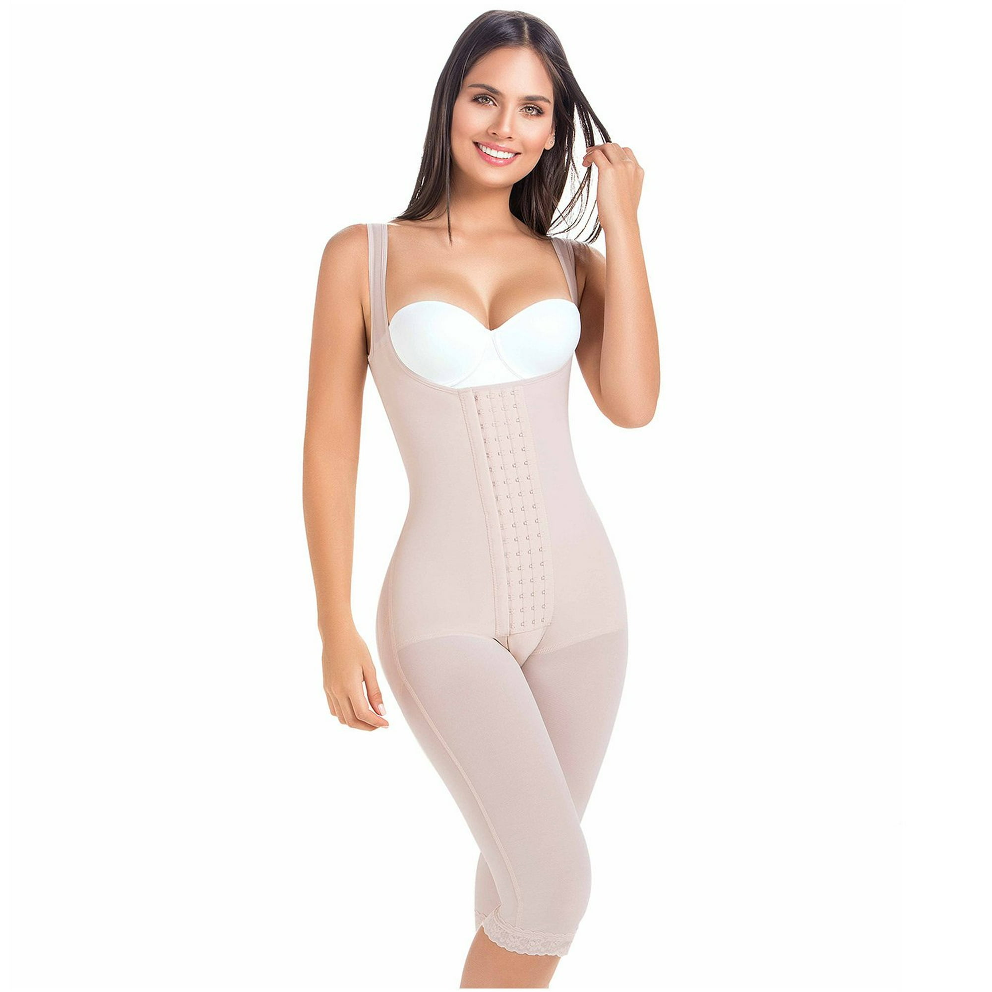 FAJA COLOMBIANA MARIA E 9382 TIPO POSTQUIRURGICACOLOR Beige TALLA T EEG  COLOMBIANS MRE-9382