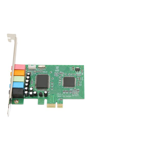 Tarjeta de sonido PC Ie, tarjeta de sonido PCIe Tarjeta de sonido de canal  EAX Tarjeta de sonido de computadora CM Funcionalidad de alta precisión