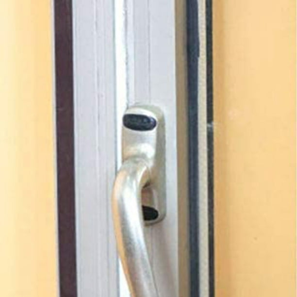 Tira de sellado para puertas y ventanas Tira de sellado adhesiva para  puertas y ventanas de vidrio Tira de sellado a prueba de polvo Levamdar  220983-4