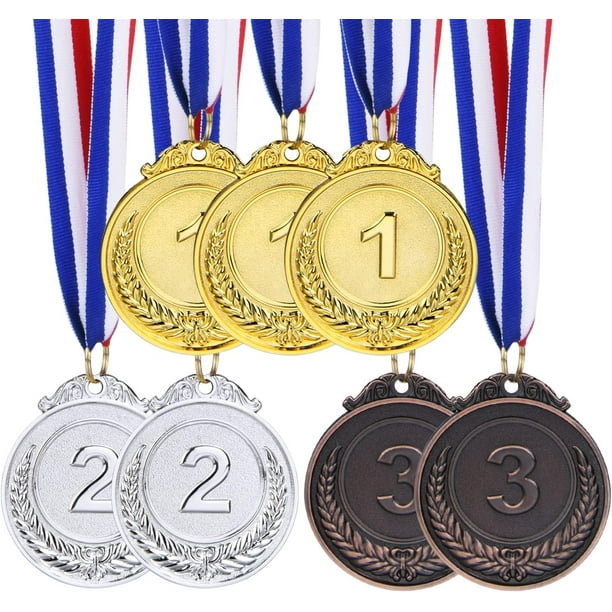 Medalla de 1 piezas para niños, medallas de oro para niños, medallas de  premio para niños