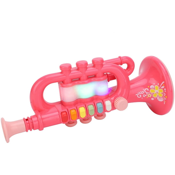 Trompeta Para Niños Juguete Instrumento Musical Sonido Y Luz