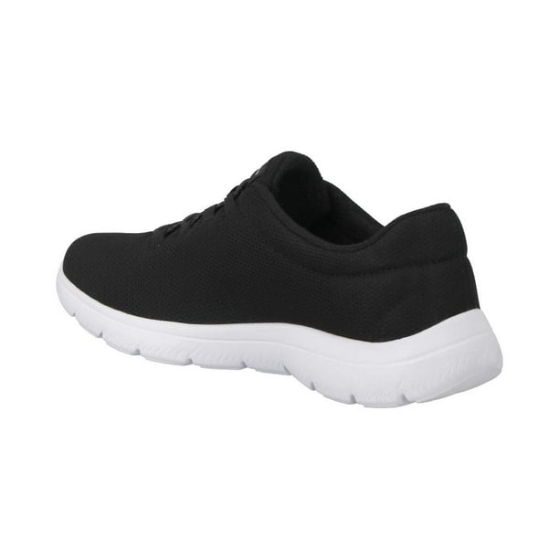  Skechers Tenis 100310w para mujer, Negro/Negro : Ropa, Zapatos  y Joyería