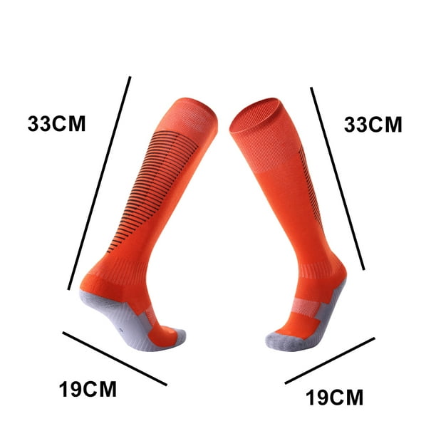 Calcetines largos para niñosfútbol​​fútbol​​sobre la rodillabéisbolniño  (naranja) Ndcxsfigh Nuevos Originales