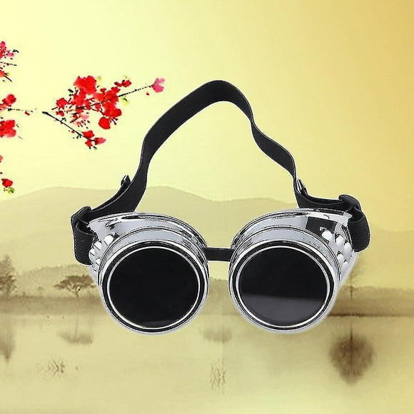 cyber goggles steampunk gafas vintage retro soldadura punk gótico victoriano yongsheng 1327533546713