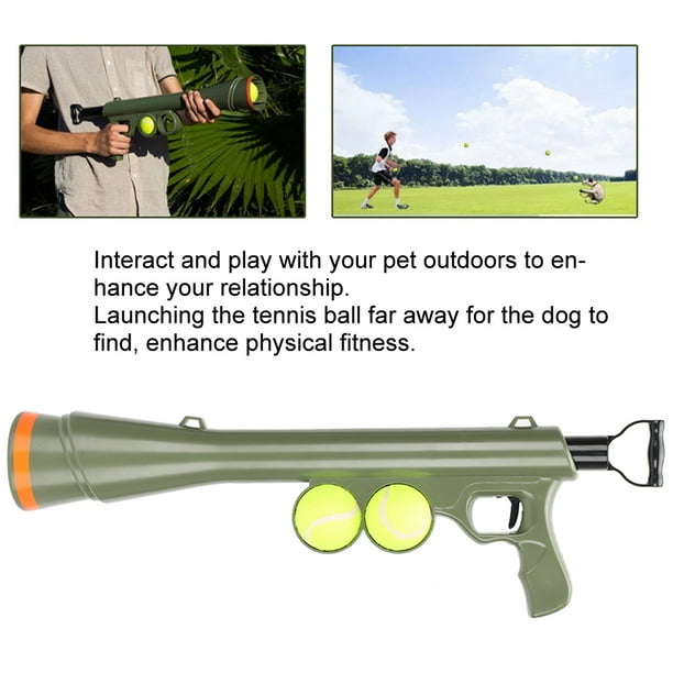 Lanzador de pelotas de tenis Bazooka