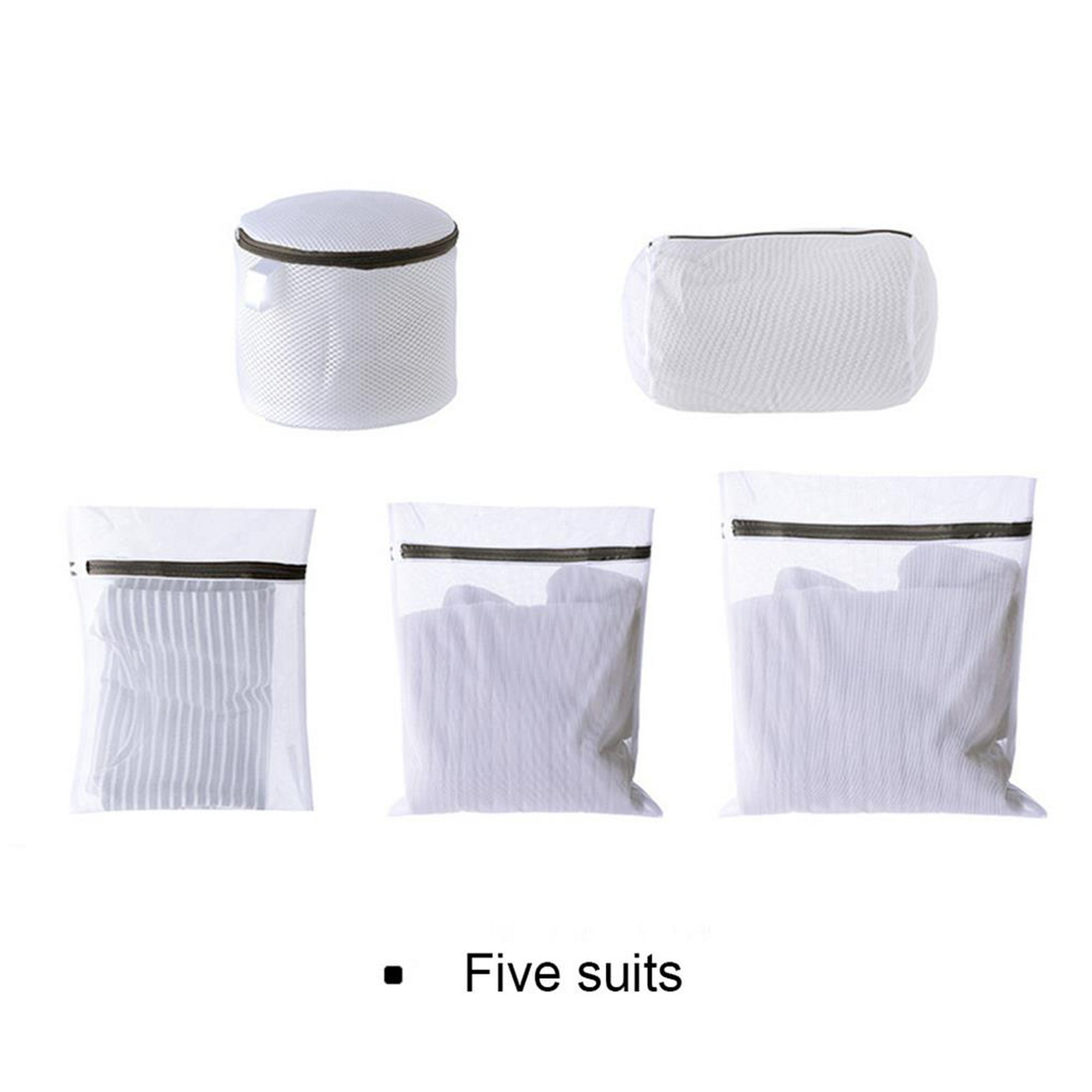 Cabilock 1 juego de 6 unids lavadora bolsa de lavandería cremallera  sujetador bolsa de lavado ropa interior bolsa de lavado ropa interior bolsa  de