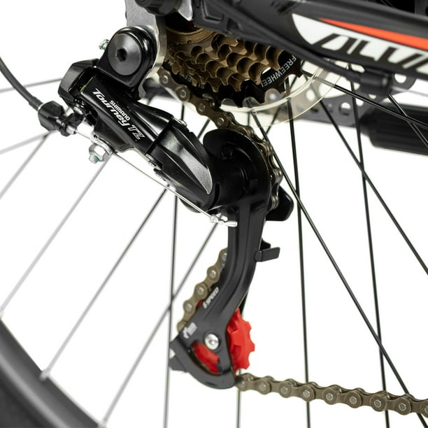 Bicicleta Montaña R29 21V Aluminio Shimano Doble Suspensión-Rojo