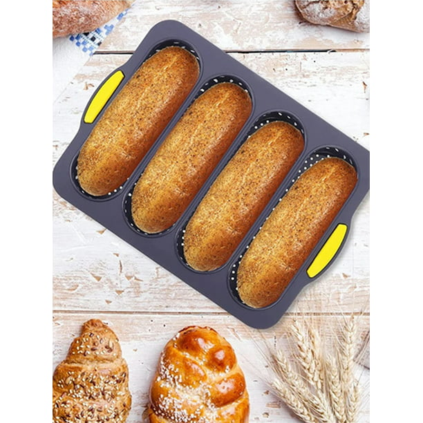 Tamaño bollito o en forma de baguette: los moldes de silicona para hornear  pan favoritos en