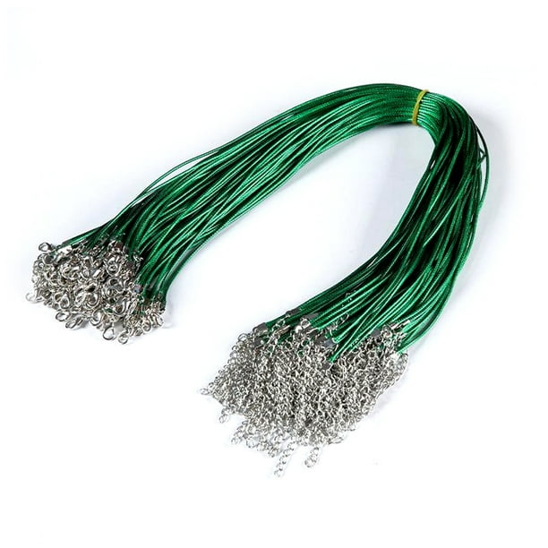 Ounissouiy 30 piezas de cordón de cuero para collar, brazaletes