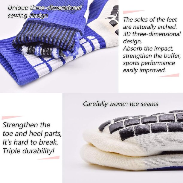 Calcetines antideslizantes antideslizantes para Yoga Pilates Hospital con  empuñaduras para adultos, hombres y mujeres TUNC Sencillez
