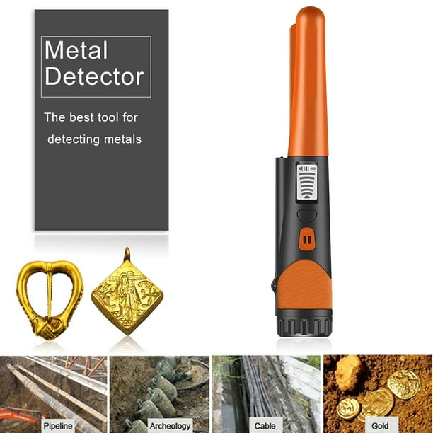 Detector De Metales Oro Plata Pinpointer 360° Varita Puntero De