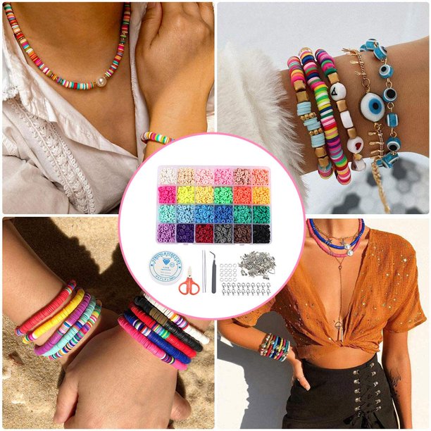 Kit de fabricación de joyas, arte de alambre para manualidades, collar,  pulsera, aretes, juego de regalo, para adolescentes y adultos para