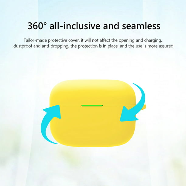 Funda de silicona suave para auriculares Sony Linkbuds S WF-LS900N (blanco)  Likrtyny Para estrenar
