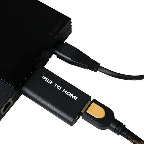 Adaptador convertidor de PS2 a HDMI, Cable PS2 a HDMI, compatible
