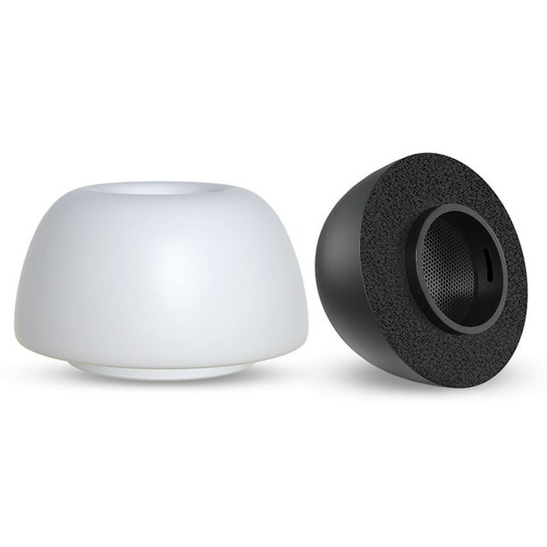 [3 pares] Puntas para los oídos para Airpods Pro de repuesto de silicona  con orificio de reducción de ruido (se ajusta en la funda de carga, puntas