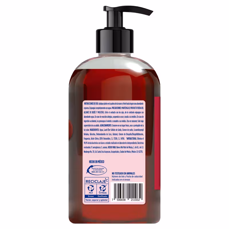 thumbnail image 2 of Jabón Líquido Equate cereza 500ml, 2 of 5