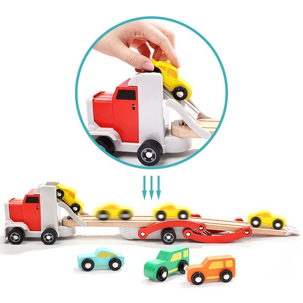 TOP BRIGHT Juego de herramientas en un camión de juguete para niños de 2  años