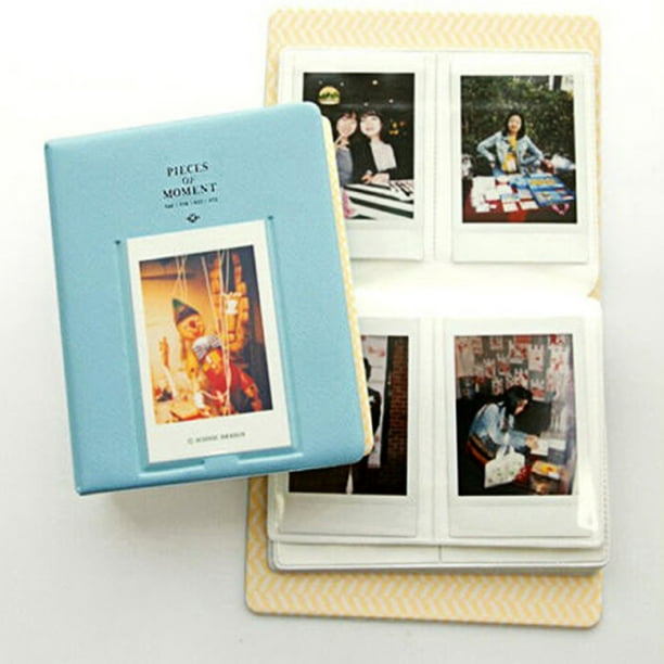 Mini Álbum de Fotos Polaroid con Fundas. Pequeño Álbum de Fotos de Boda  Personalizado. Álbum de bolsillo con tapa de lino y arpillera  personalizada, 100 fotos -  México