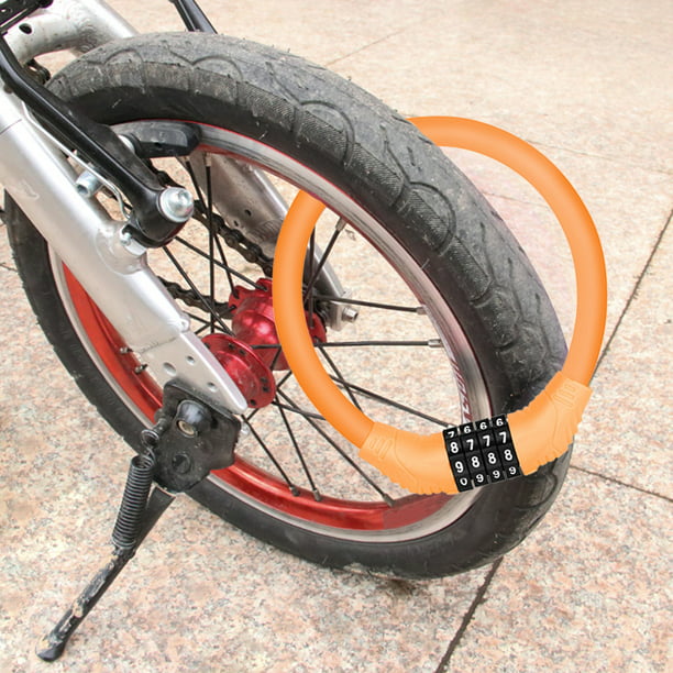 Candado de bicicleta para bicicleta (4 dígitos)