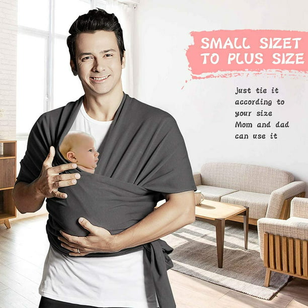Baby Wrap, Baby Carrier Sling, Funda de lactancia ajustable, Baby Sling,  Perfecto para bebés recién nacidos y niños de hasta 16 kg Sincero Hogar