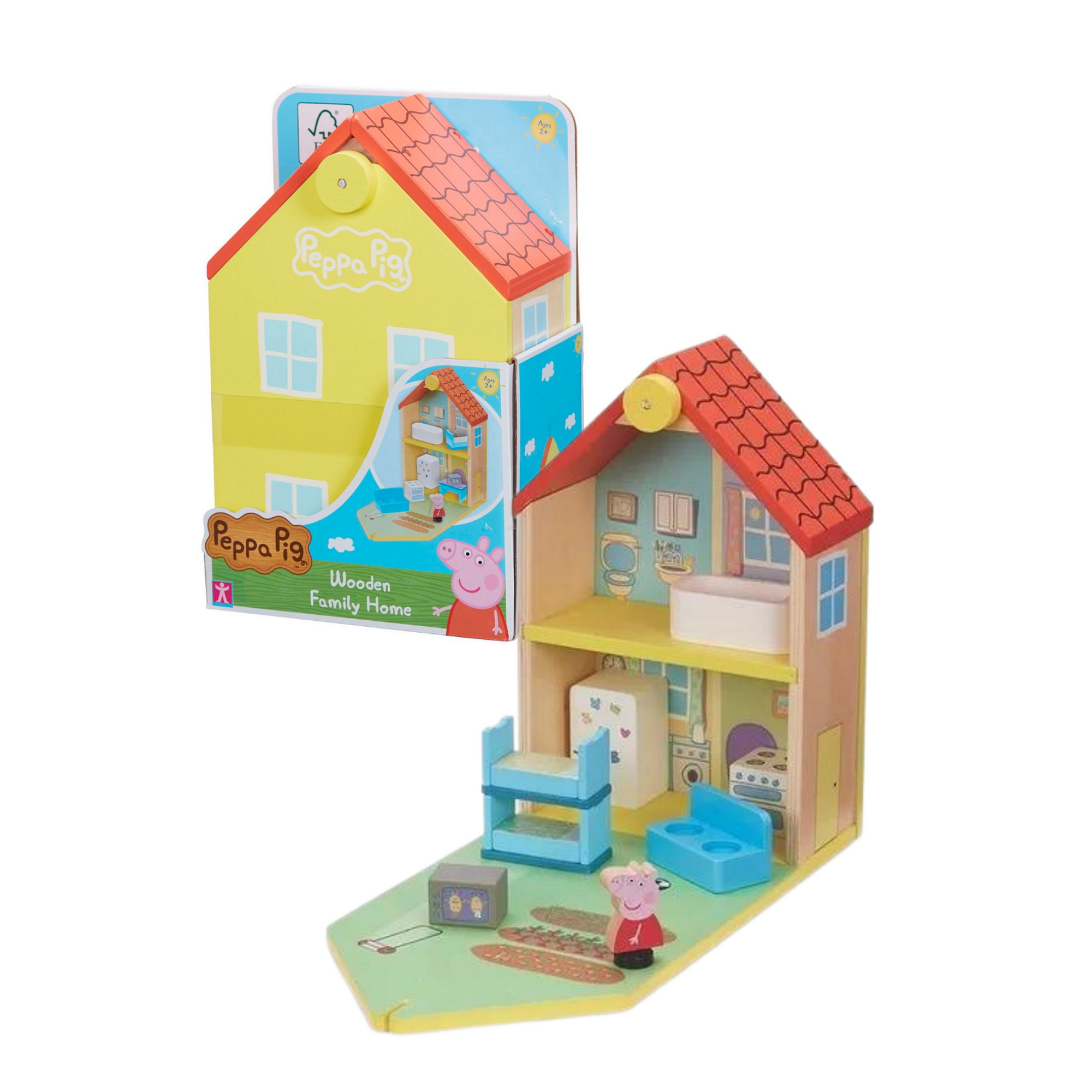 CASA PEPPA PIG PLASTICO 84X103X104CM