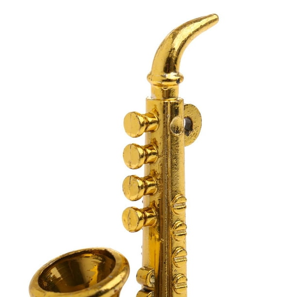 Impresionante. Saxofón Plástico Instrumento Musical de Juguete