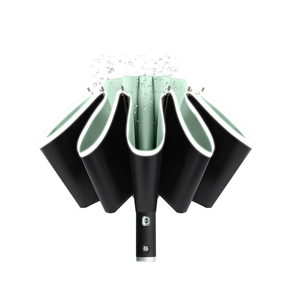  Paraguas plegable anti UV bolsillo paraguas plegable a prueba  de viento al aire libre paraguas anti-UV viento lluvia paraguas para  protección solar, cubierta de lluvia, picnic al aire libre : Deportes