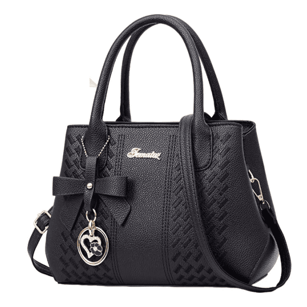 Bolso de best sale mano negro mujer