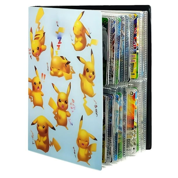Álbum de Pokemon de 4 bolsillos, libro de cartas de 240, juego de
