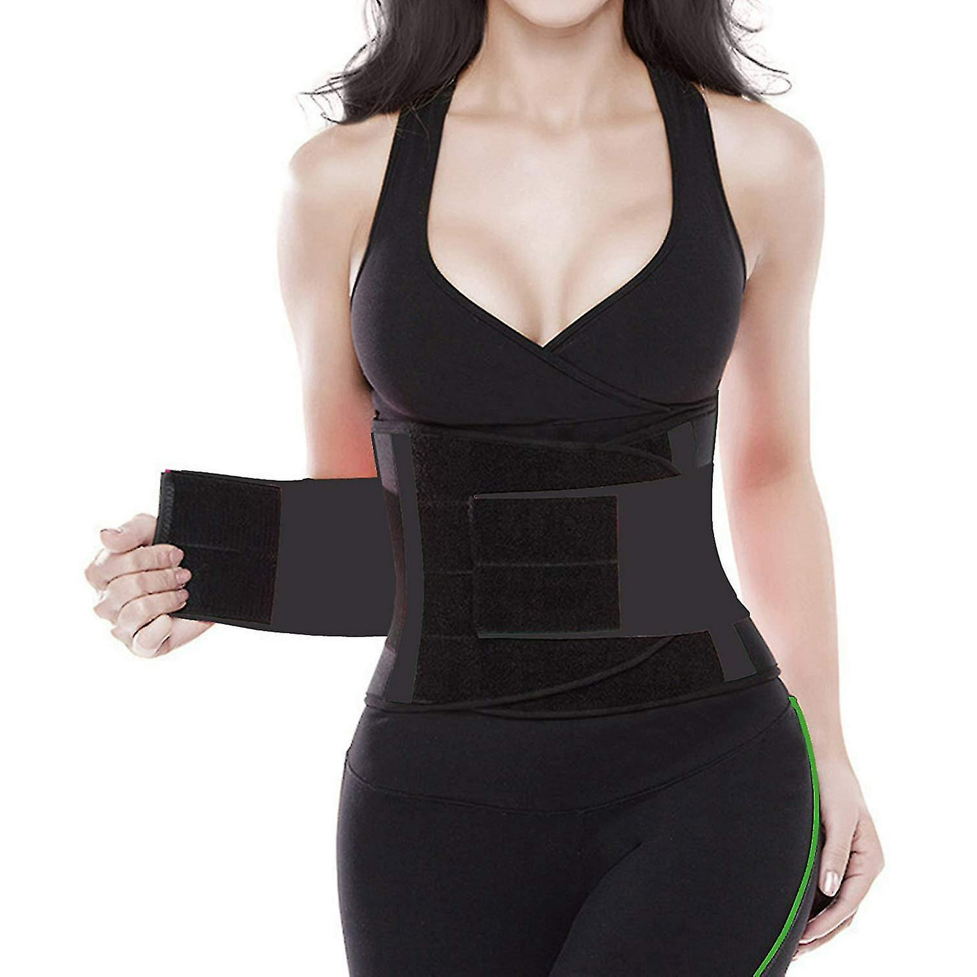 Reductor de cintura para mujeres y hombres, cinturón de sudor para  entrenamiento, faja deportiva