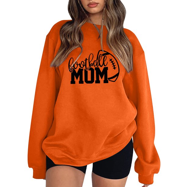 Sudadera de mujer de cuello redondo y manga larga