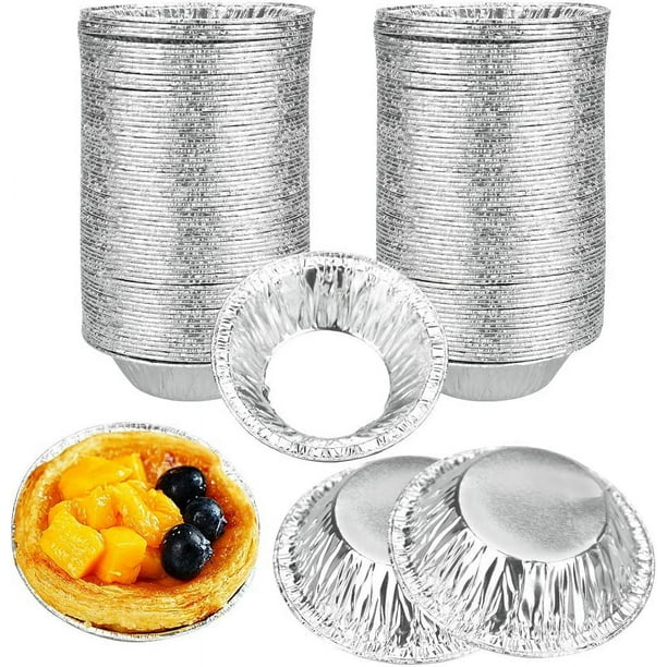 Moldes Para Magdalenas De 250 Piezas, Molde Desechable Para Tarta De Huevo  De Papel De Aluminio, Artesanía Diy, Tienda De Moldes Para Muffins Ligeros  Multiusos Yuarrent HA015470-00