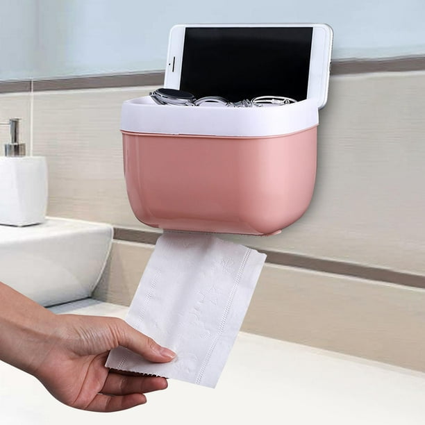 Caja de decoración de baño, soporte de papel higiénico