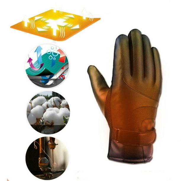  Guantes térmicos eléctricos, impermeables, de invierno, que  funcionan con pilas, guantes térmicos eléctricos para hombres y mujeres, guantes  calefactables para montar, gris, XS : Todo lo demás