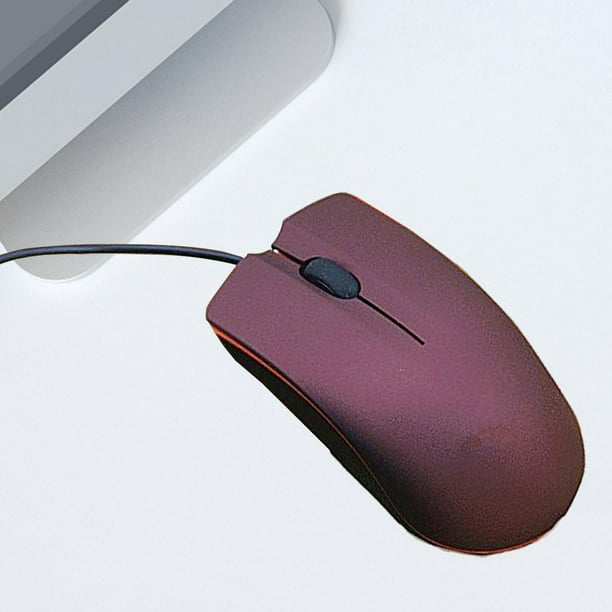 Ratón ergonómico con cable USB, gadget de ratón con cable para