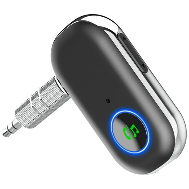 Adaptador Aux Bluetooth para coche, adaptador Aux Bluetooth 5.0 para  estéreo de coche/casa/auriculares con cable. Rojo Verde portátil