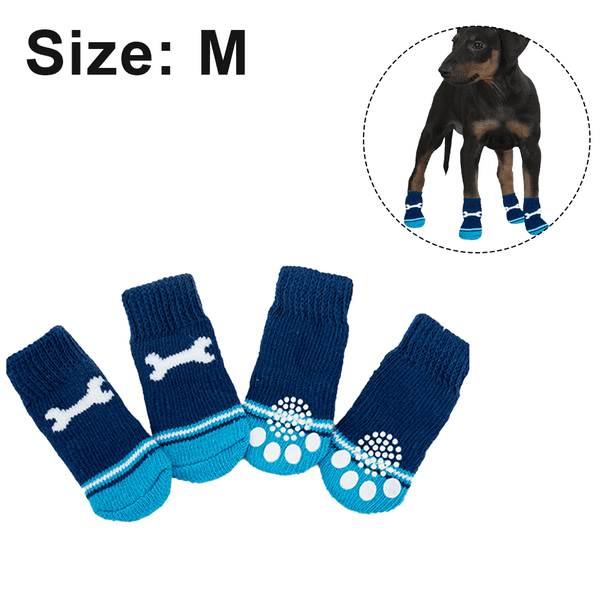 Calcetines para perros, Calcetines antideslizantes para perros, Calcetines  de protección para perros MFZFUKR