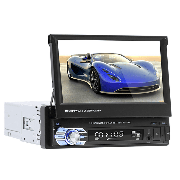 Autoestéreos Mp5 1 Din SWM 160 5 pulgadas de pantalla táctil coche bluetooth  OKEPOO SWM 160