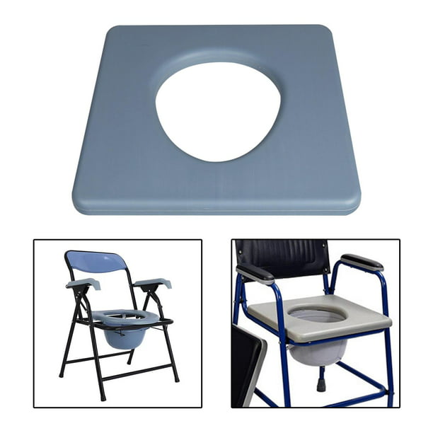 Asiento de inodoro, silla con orinal, orinal, sillas, asiento de inodoro  hogar, Panel para ancianos, Material grueso, portátil, shamjiam Panel de  asiento de inodoro