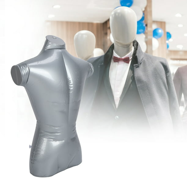 Modelo masculino inflable de cuerpo completo maniquí con brazo y piernas  para hombre, exhibición de ropa para hombre, accesorios simulados nuevo