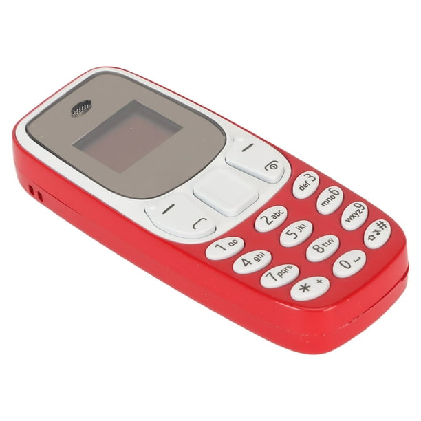 Jectse Mini teléfono, mini teléfono Bluetooth manos libres, teléfono  celular pequeño con doble SIM desbloqueado con cambiador de voz, teléfono  celular