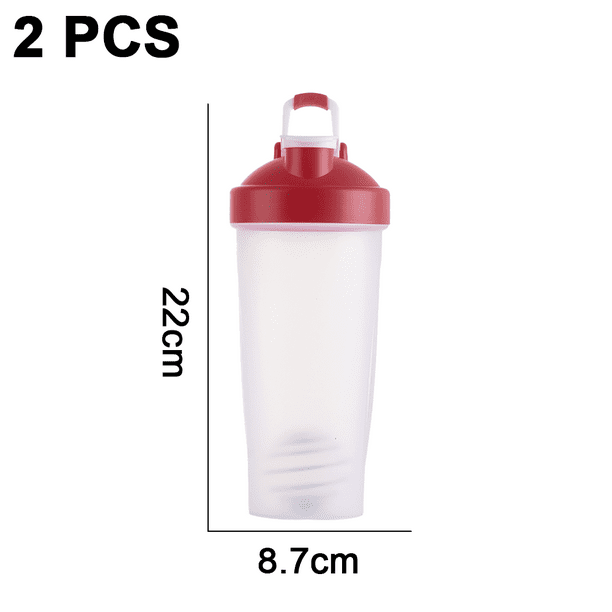 Botella plástica de batido de proteínas para batidos y batidos de reemplazo  de comidas, bebidas, mezcla de aderezos para ensaladas Ofspeizc  CPB-DE-LYY1155-1