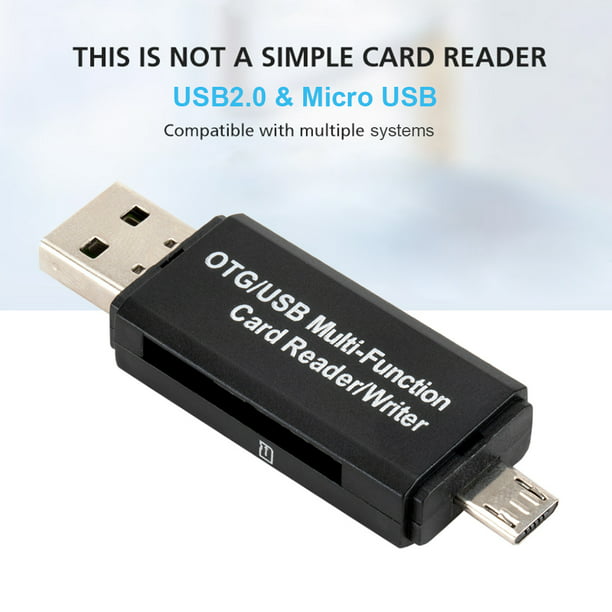 adaptador lector usb 2 0 sd micro sd